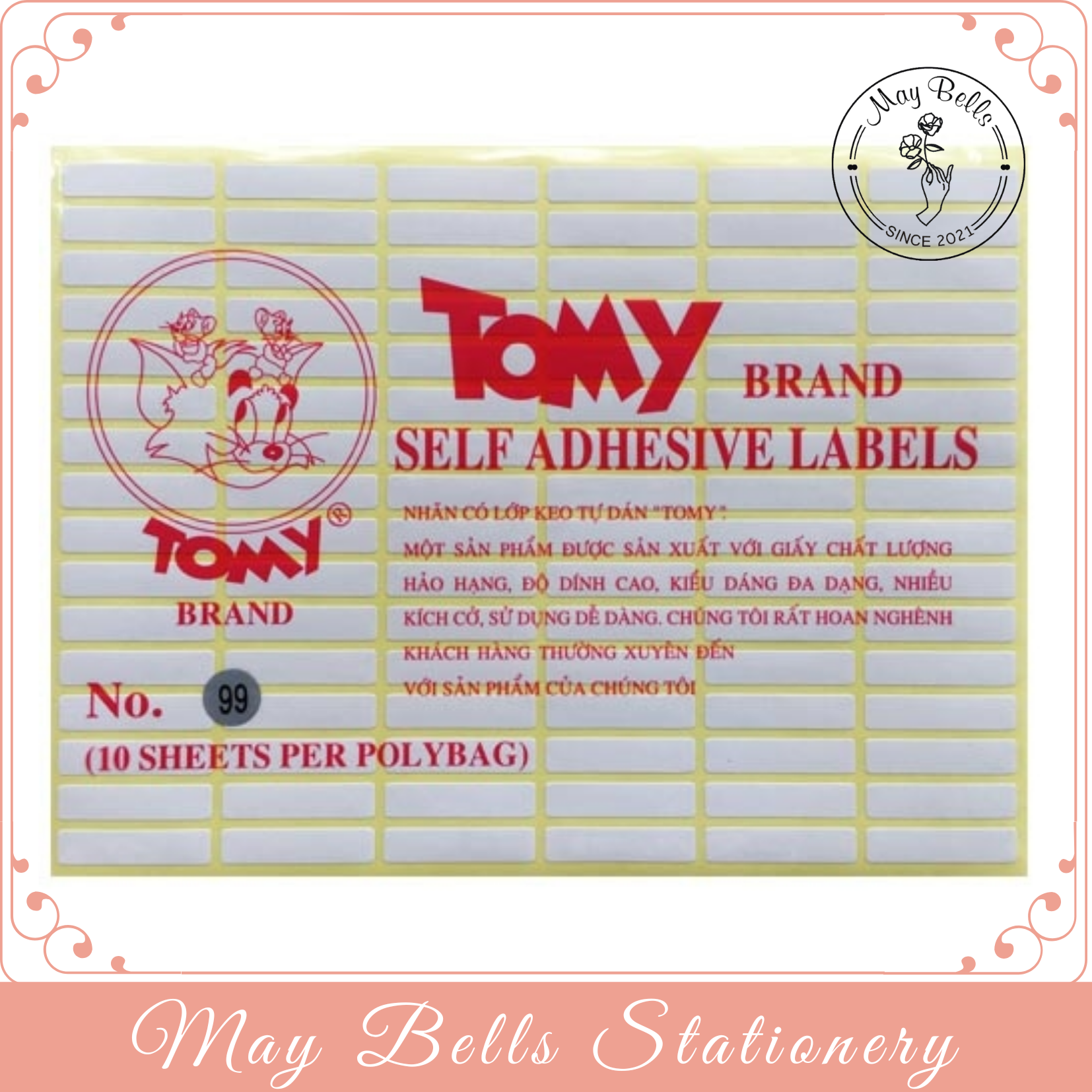 Tomy A5 Decal Paper (Code 99-108) Decal Sticker for Printing Product Labels