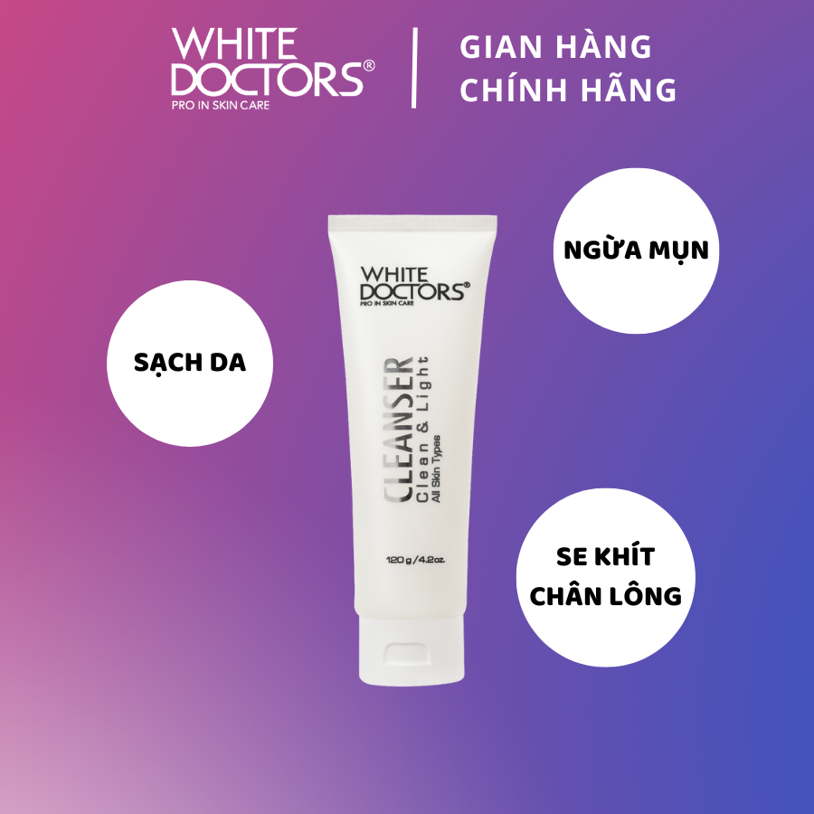 Bộ Dưỡng Trắng Da Mặt Ban Đêm White Doctors