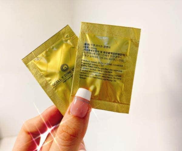 [HCM]Viên đặt se khít Gcell Y Zone Cleanser 5 viên