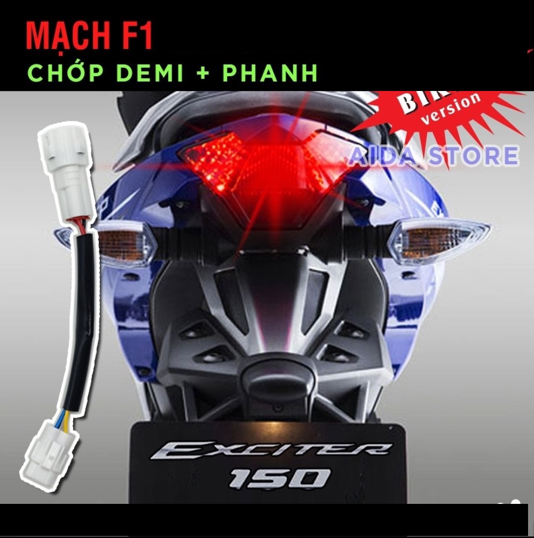 MẠCH SẴN GIẮC ZIN TẠO CHỚP STOP CHO EX150 155 NVX , MẠCH NHÁY ĐÈN HẬU CHỚP NHÁY, MẠCH STOP CHỚP NHÁY EX 150 CỰC ĐẸP, ĐỒ CHƠI TRANG TRÍ XE MÁY , PHỤ KIỆN ĐỒ CHƠI XE MÁY
