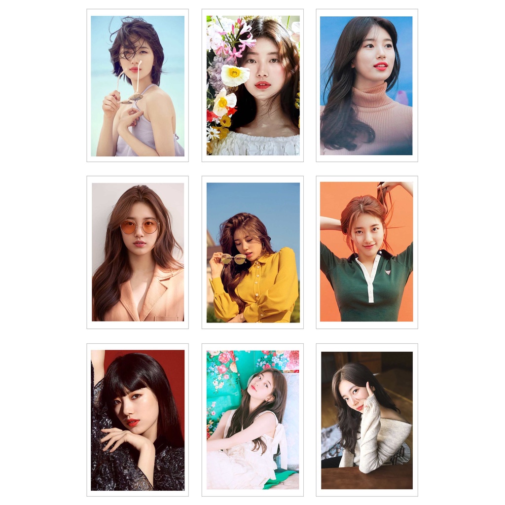 [HCM]Ép Lụa] Lomo Card 45 Ảnh SUZY BAE