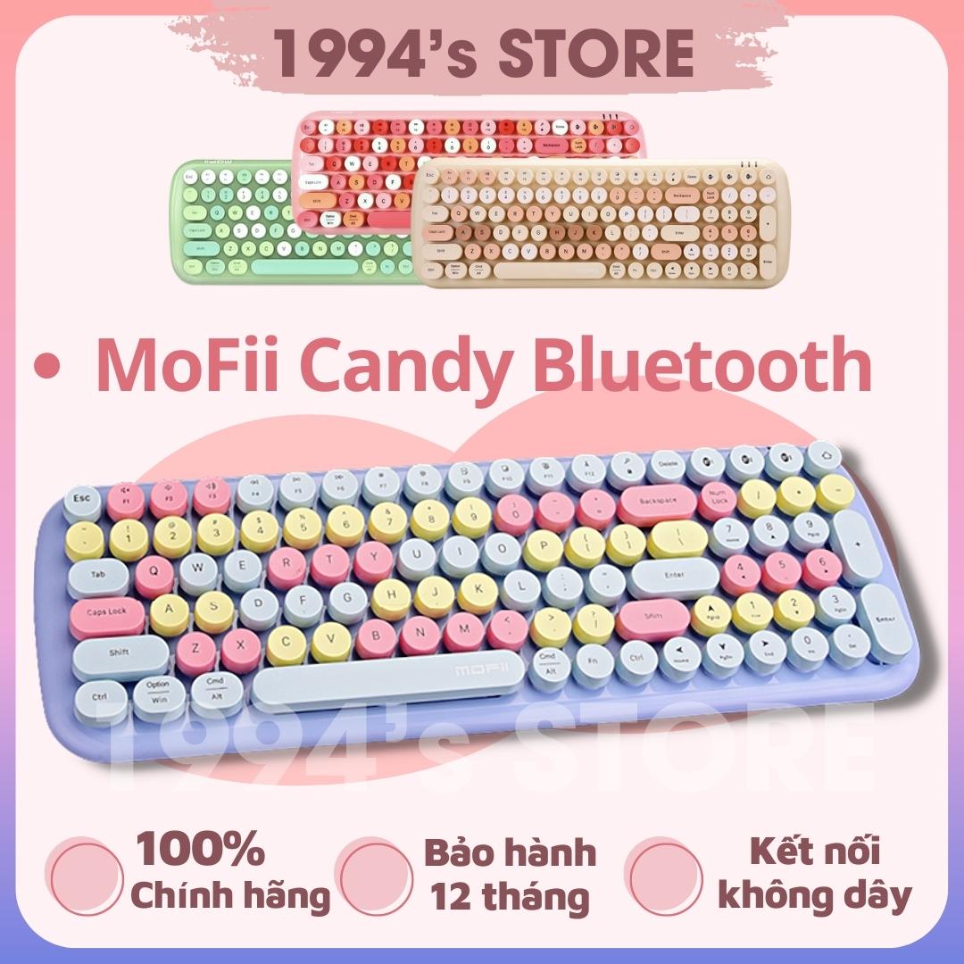 MoFii Candy BT Bluetooth - Combo bàn phím và chuột không dây giả cơ MoFii Mixed Bluetooth - Kết nối 3 thiết bị cùng lúc