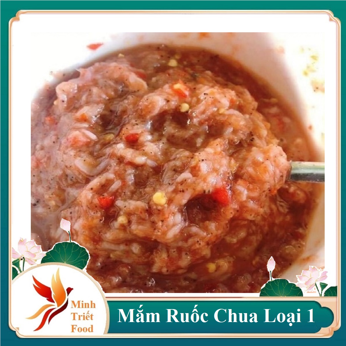MẮM TÉP CHUA LOẠI 1 -Đặc Sản Minh Triết