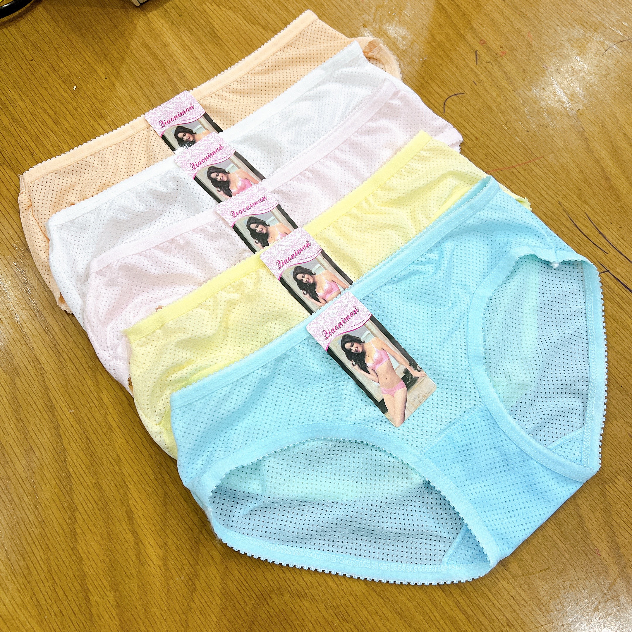 Set 10 Quần Lót Nữ DUDIA Su Mềm Mịn (40-53kg) [N06-10]