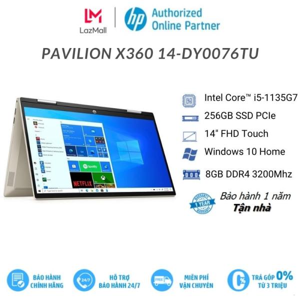 Bảng giá [12.12 Voucher 2 triệu] Laptop HP Pavilion x360 14-dy0076TU i5-1135G7/8GD4/512GSSD/14.0FHDT/PEN/FP/WL/BT/3C/VÀNG/W10SL Phong Vũ