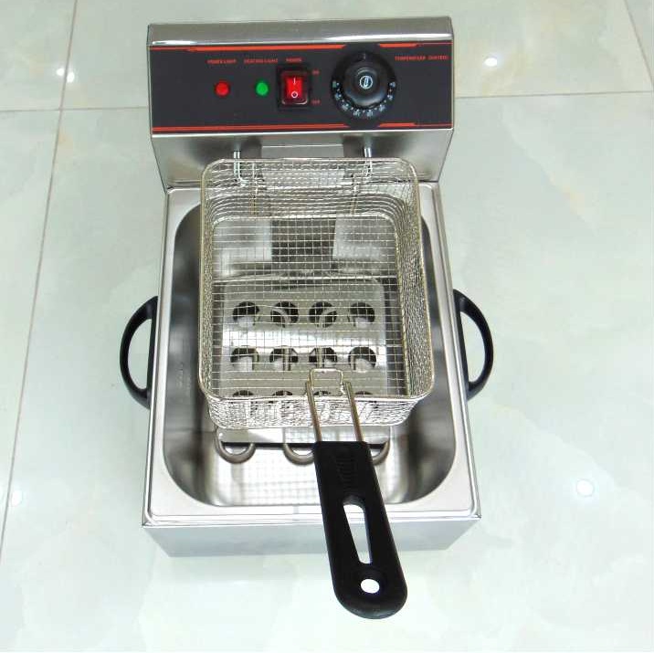 Bếp Chiên Nhúng Đơn ETZL1-6 Lít Cao Cấp: Bếp chiên nhúng gà rán khoai tây xúc xích viên chiên