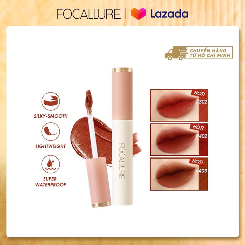 FOCALLURE Son kem lì mềm mịn và dễ tán