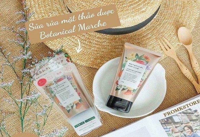 Sữa Rửa Mặt Thảo Mộc Botanical Marche 150ML Nhật Bản