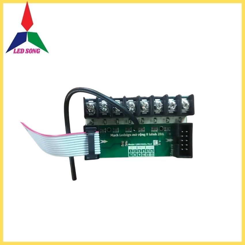 Mạch Led Vẫy 8 Kênh Mở Rộng Led Song