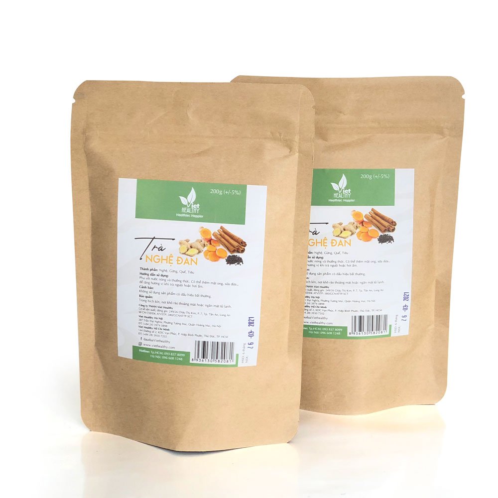 Trà nghệ đan VIETHEALTHY 200g