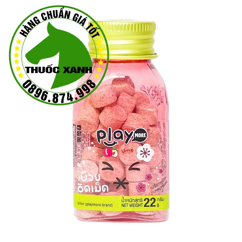 1 lốc kẹo Play more vị xí muội Thái lan