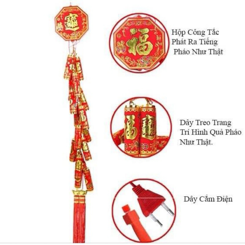 DÂY PHÁO ĐIỆN TỬ CÓ REMOTE ĐIỀU KHIỂN TỪ XA