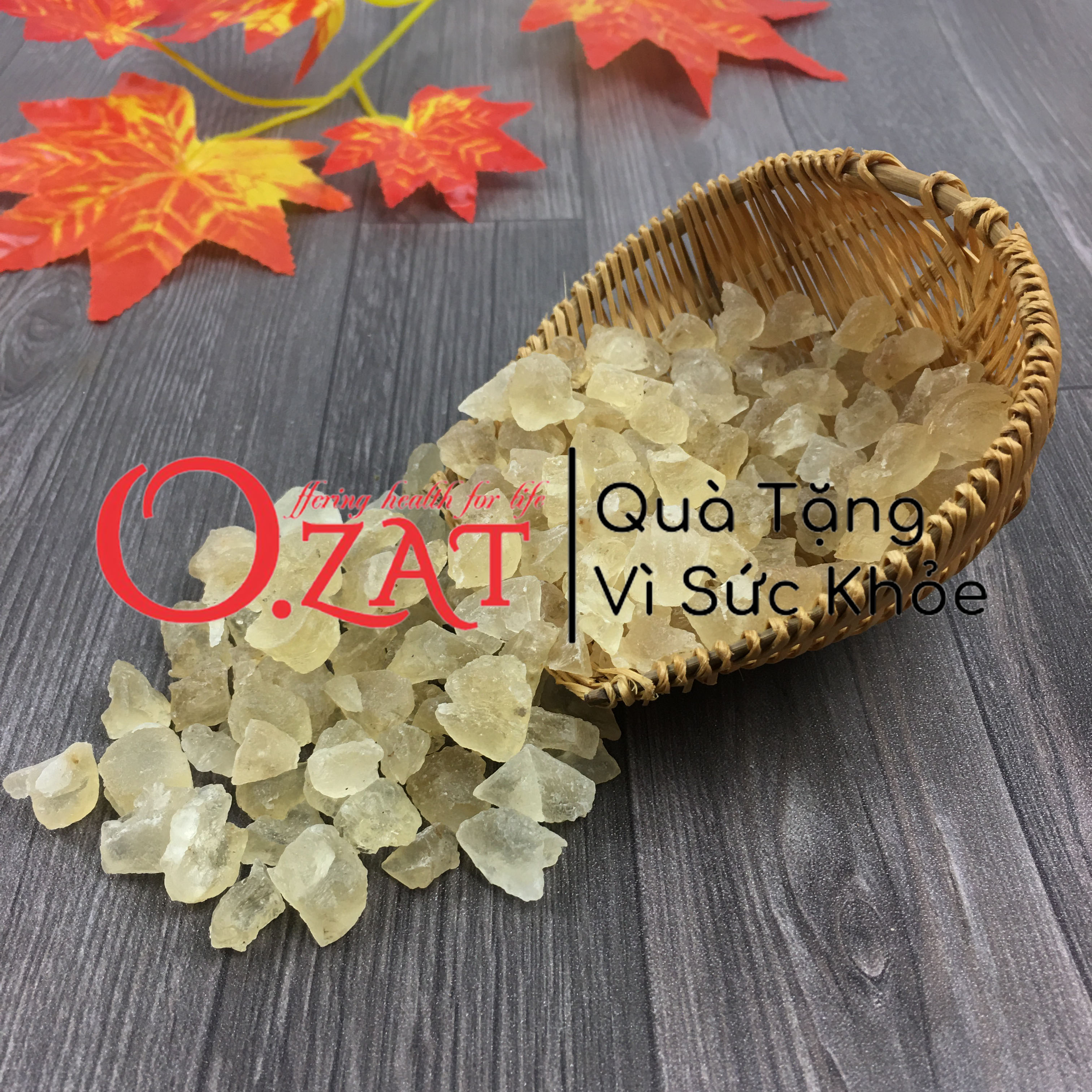 Mủ trôm cục nguyên chất O.ZAT 100g