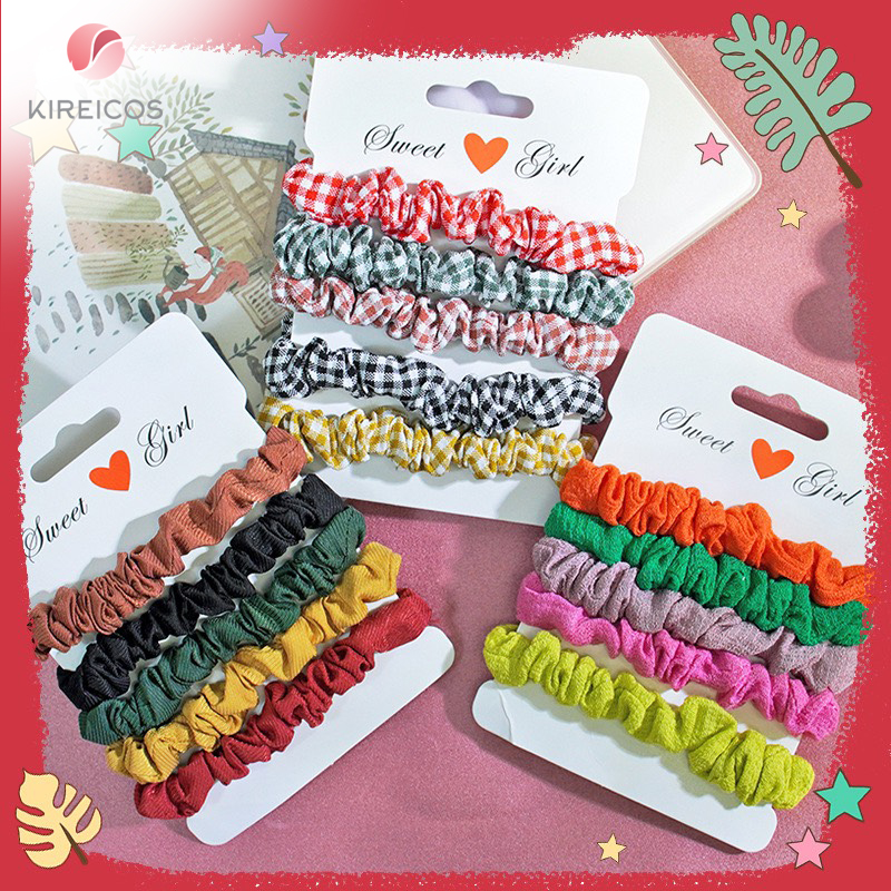 [HCM]Set 5 Cột Tóc Bèo Nhỏ Đủ Màu - kireicos