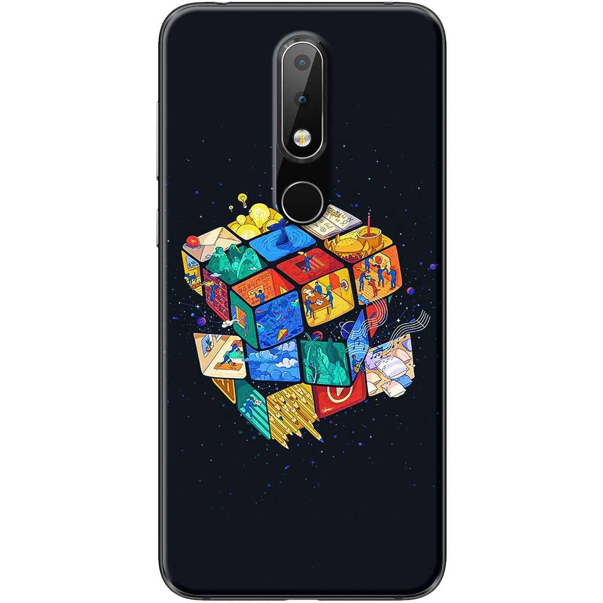 Ốp lưng nokia 5.1 plus rubik