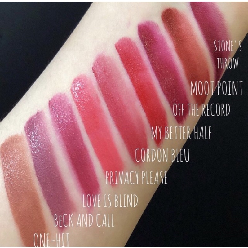 Son kem MAC Matte Lip Mousse