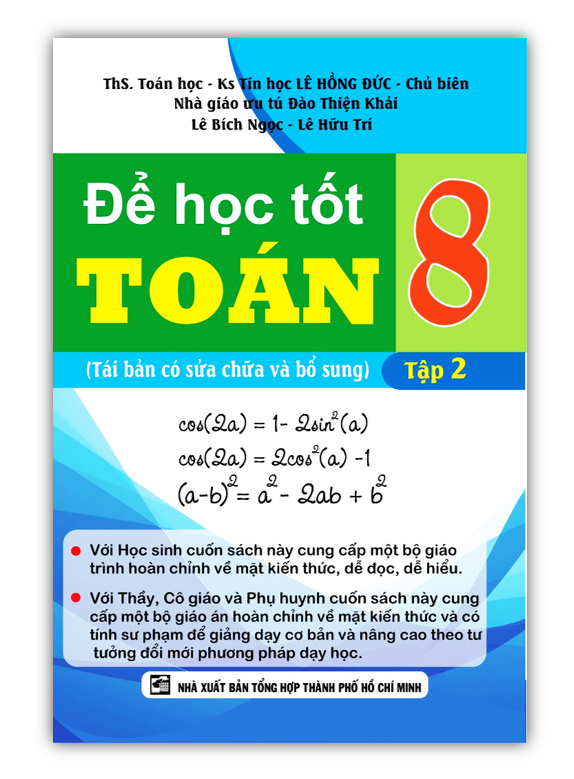 Sách - để học tốt toán lớp 8