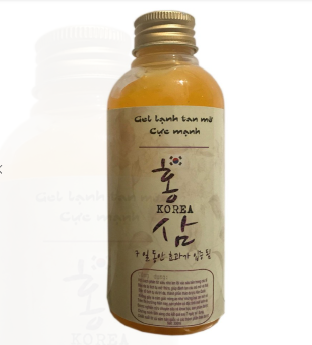 Gel tan mỡ lạnh hàn