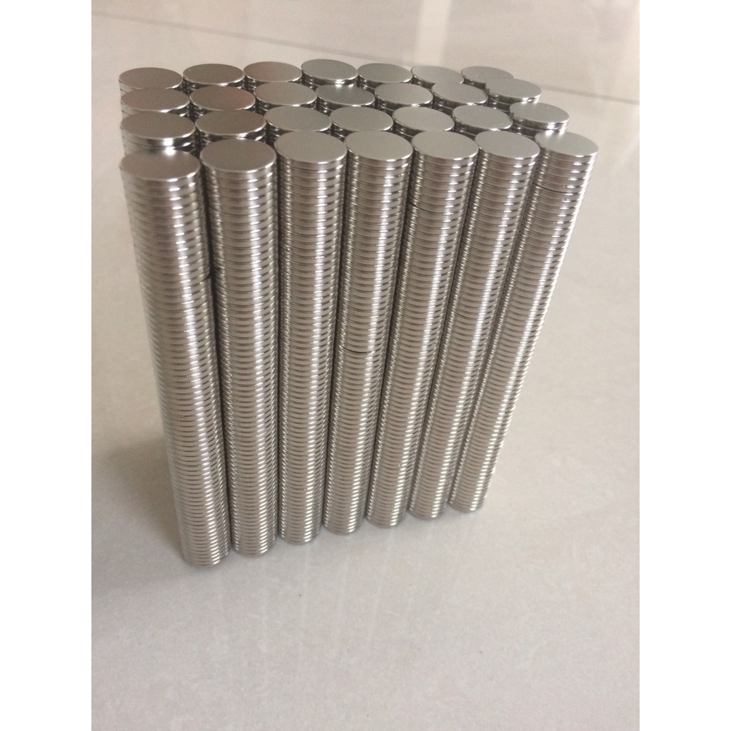 Nam Châm Trắng D15x2mm Đất Hiếm - MAGNET
