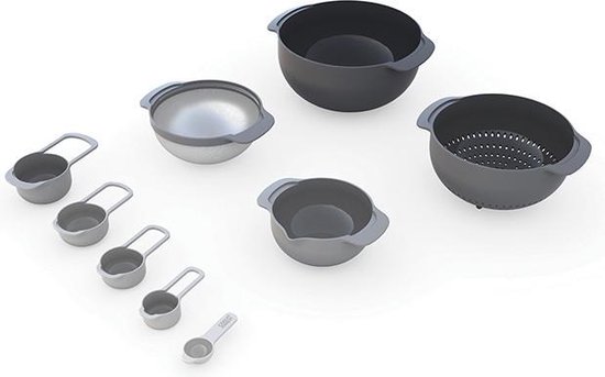 Joseph Joseph 98468 nest 9 plus set-taming Grey
