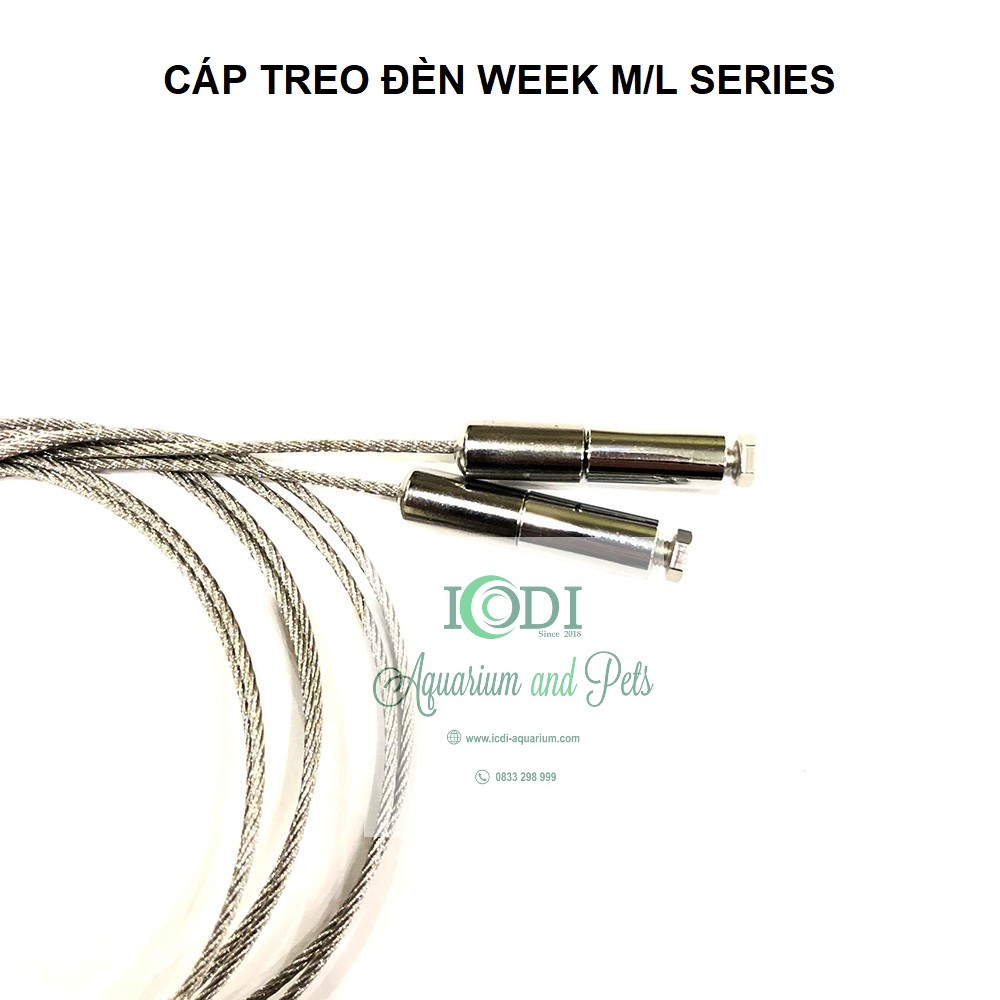Cáp Treo Đèn Week Aqua Bể Cá Cảnh Bể Thủy Sinh