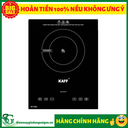 [HCM]BẾP HỒNG NGOẠI ÂM ĐƠN KAFF-330C