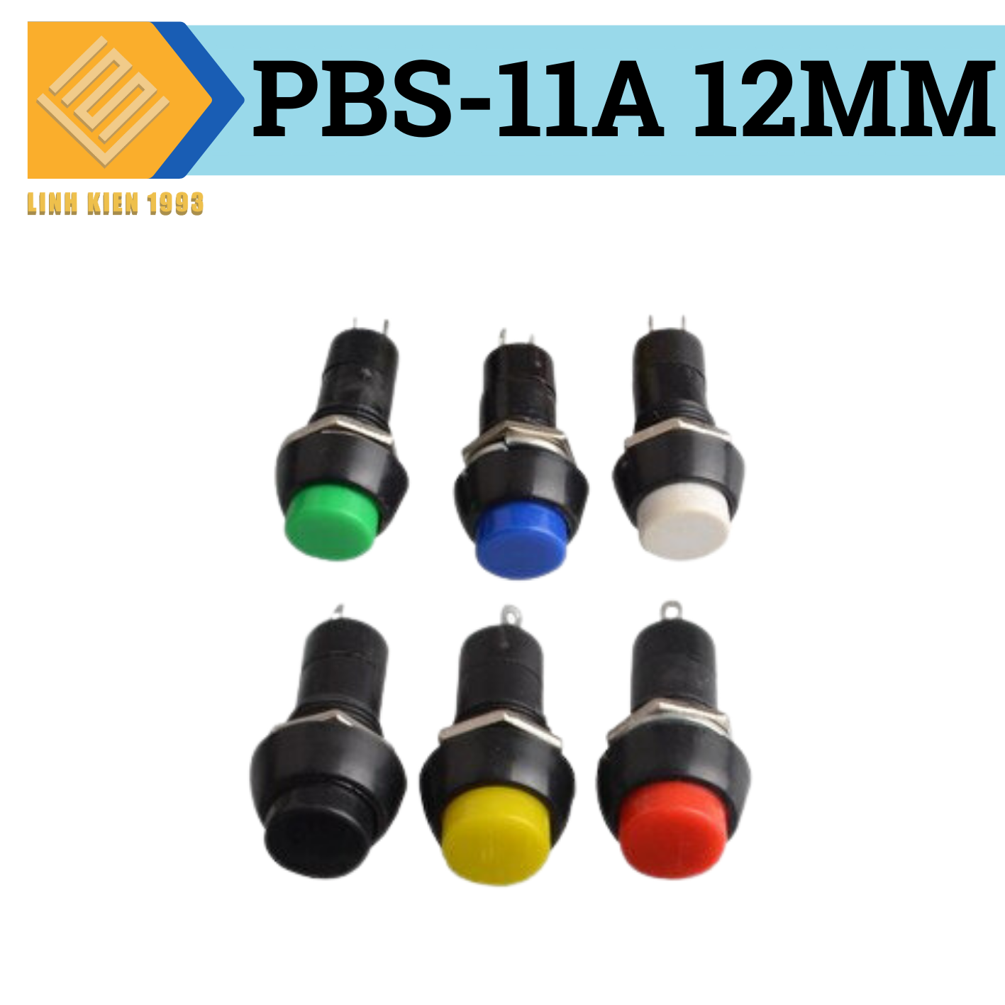Nút nhấn PBS-11A 12MM