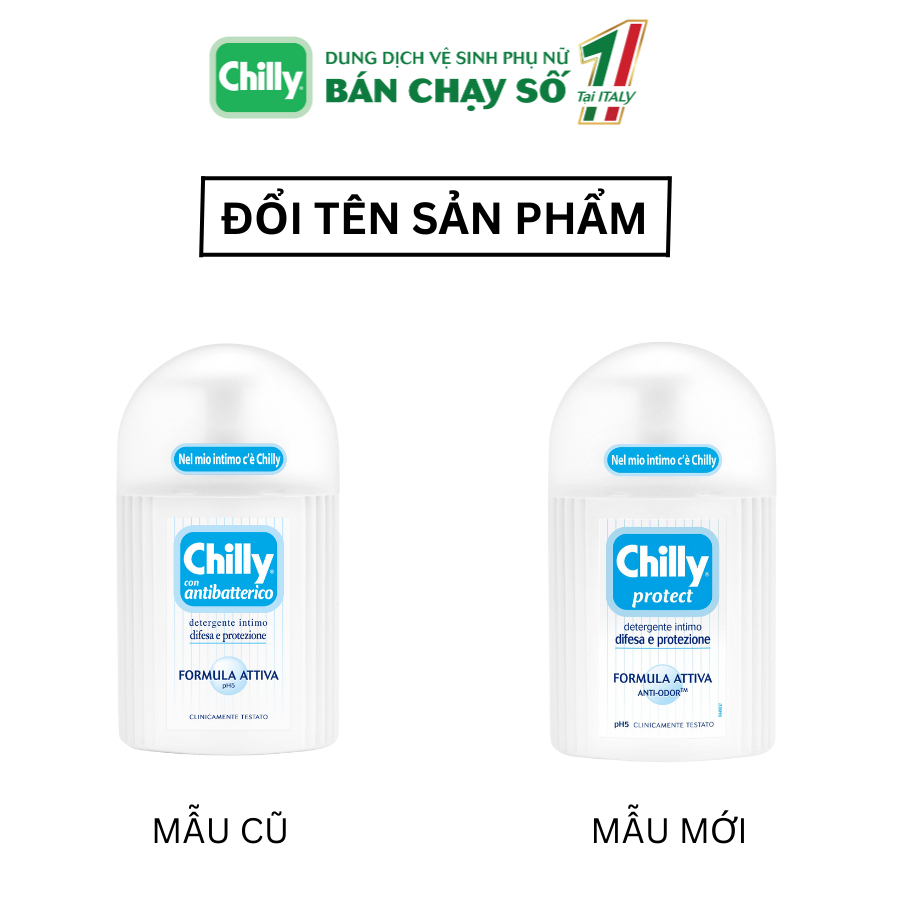 Dung Dịch Vệ Sinh Phụ Nữ Chilly 200ml