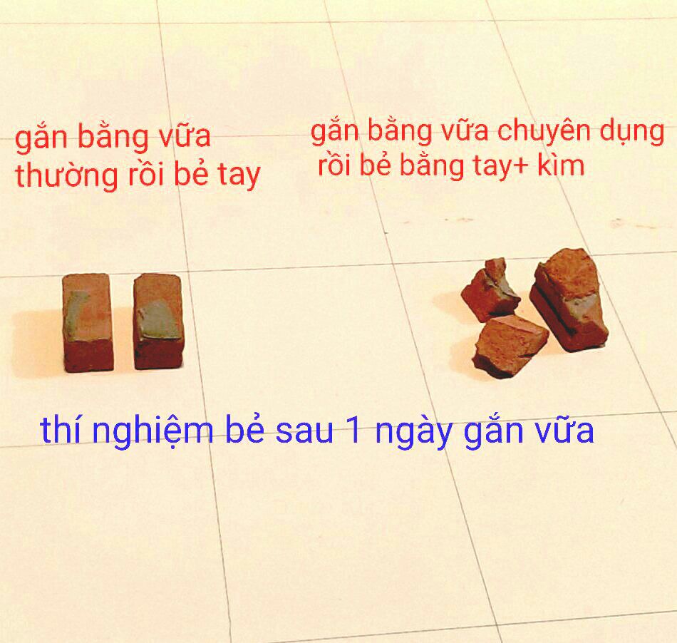 Vữa xây chuyên cho gạch mini(200g)(bán riêng thì bán tối thiểu 5 đơn!)