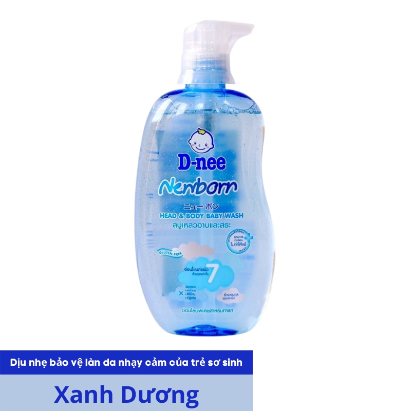 Sữa Tắm Gội Dnee Pure Toàn Thân Cho Bé 3 Mùi Hương 380ml Thái Lan Ko Kích Ứng Da Hương Thơm Dễ Chịu