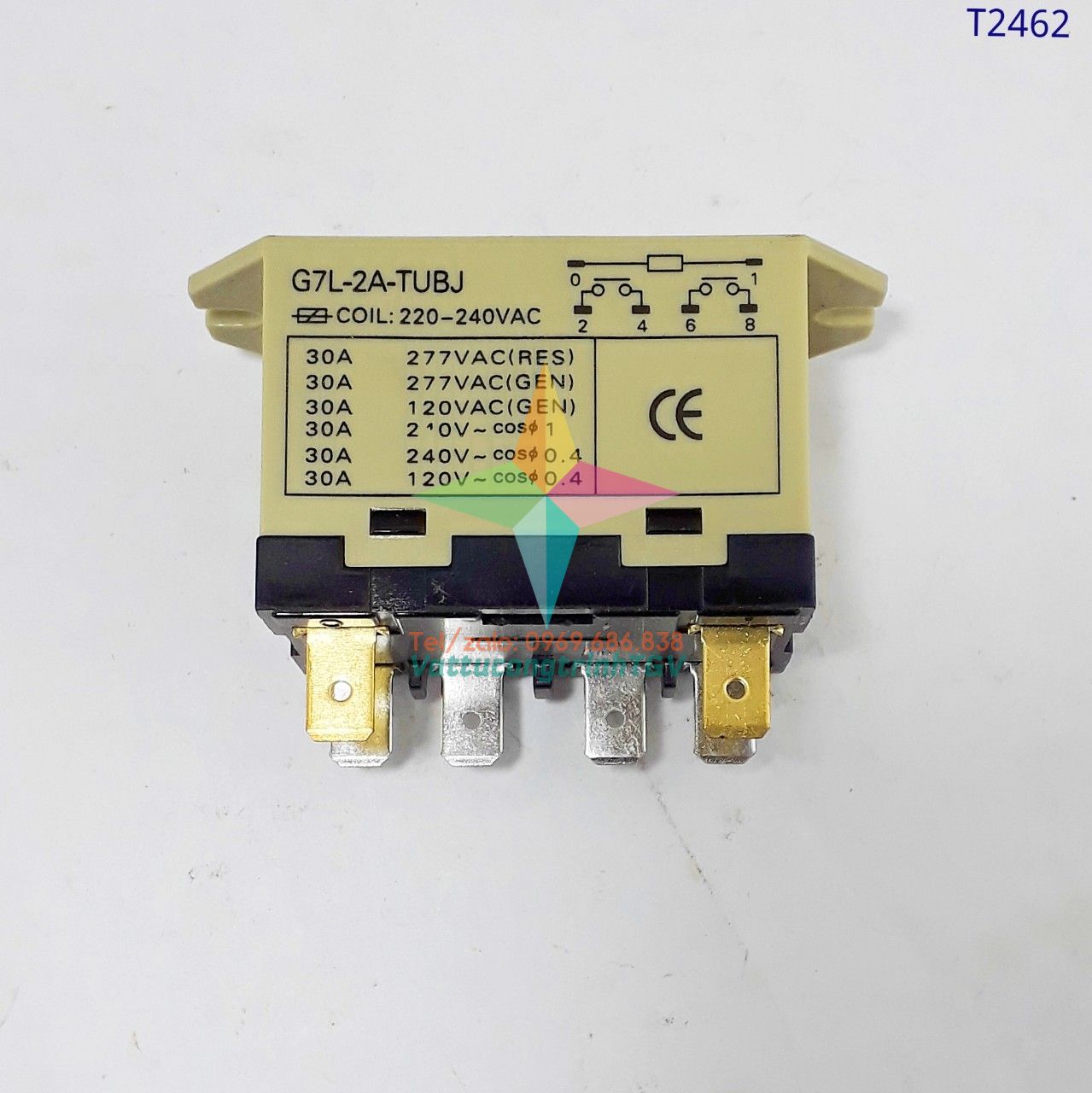 Khởi động từ g7l-2a-tubj 220v/240v - 25a