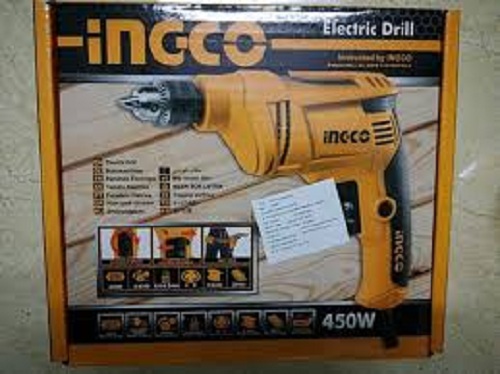 6.5mm Máy khoan điện 450W INGCO ED4508E