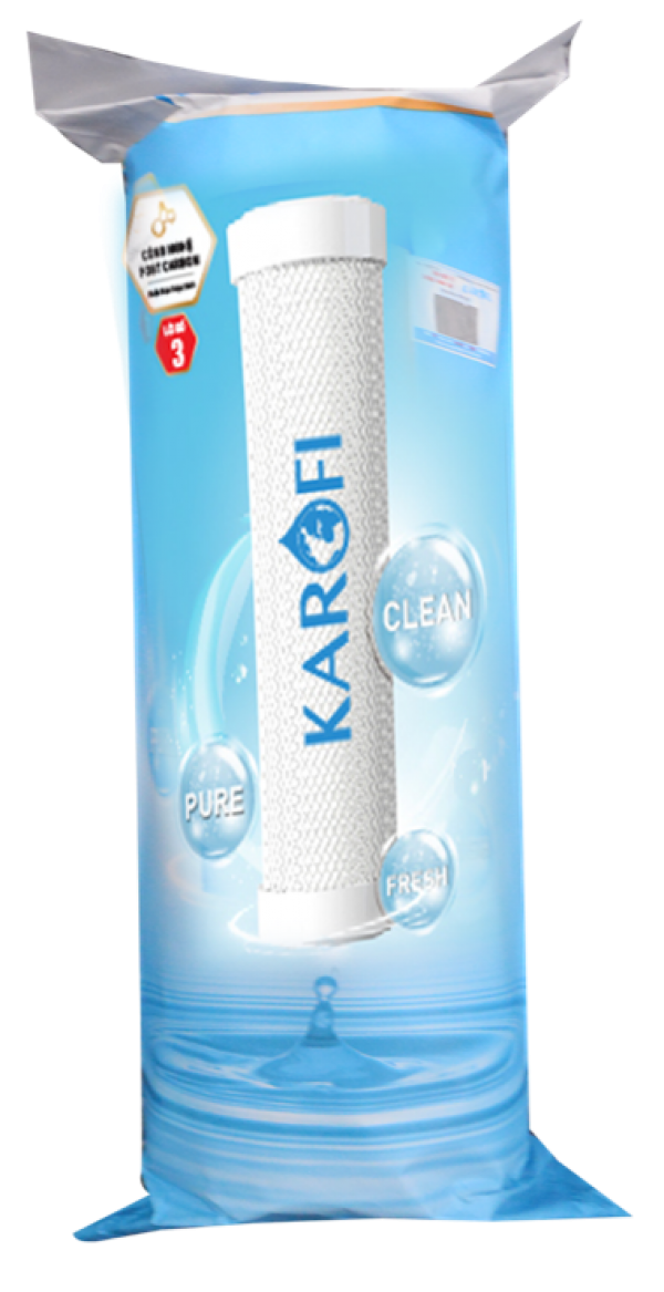 Bộ Lõi lọc thô 123 Karofi - Chính hãng Check mã QR - Giá rẻ nhất