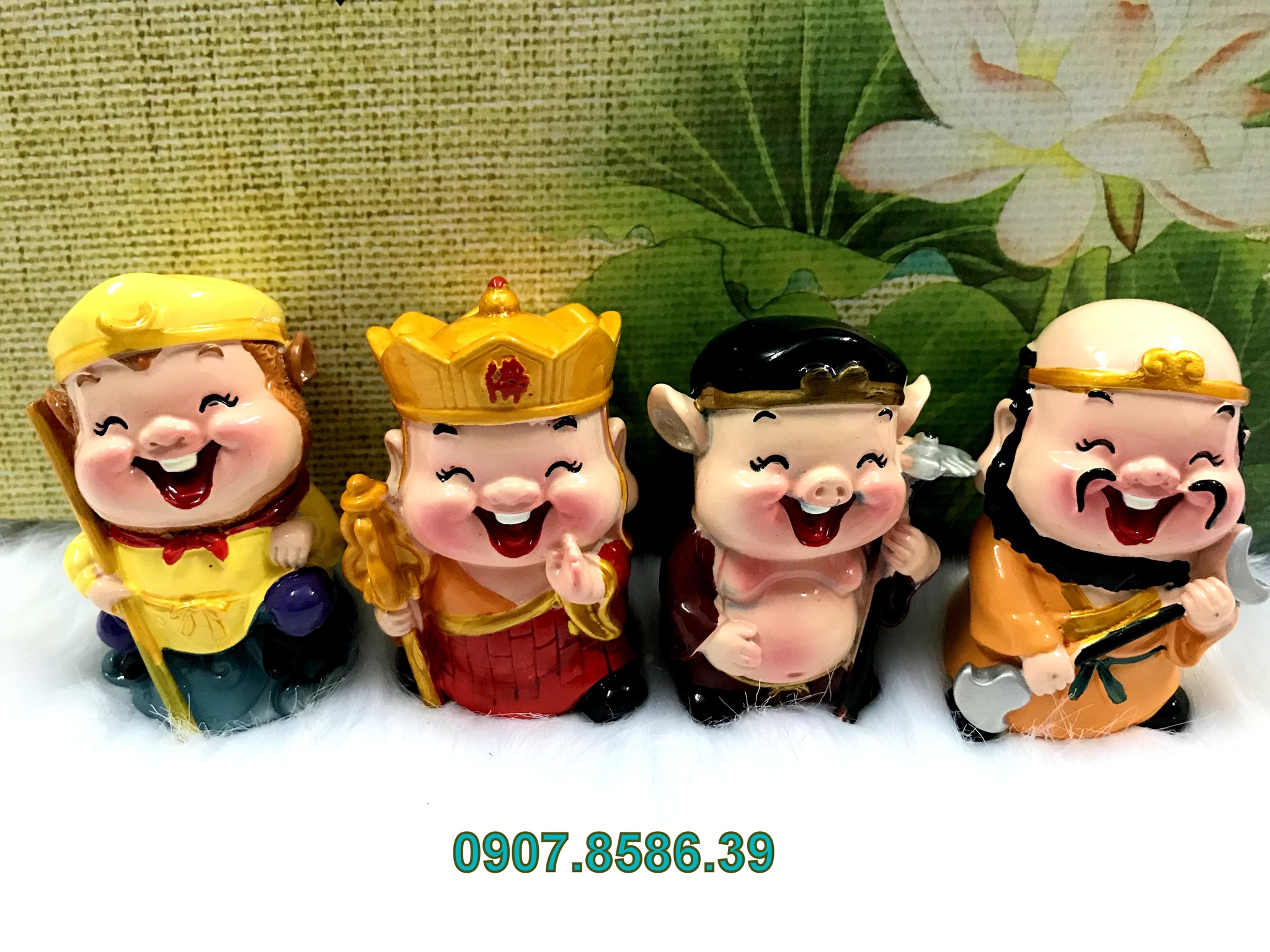 Full Set bộ 4 tượng thầy trò đương tăng ( Tây Du Ký )