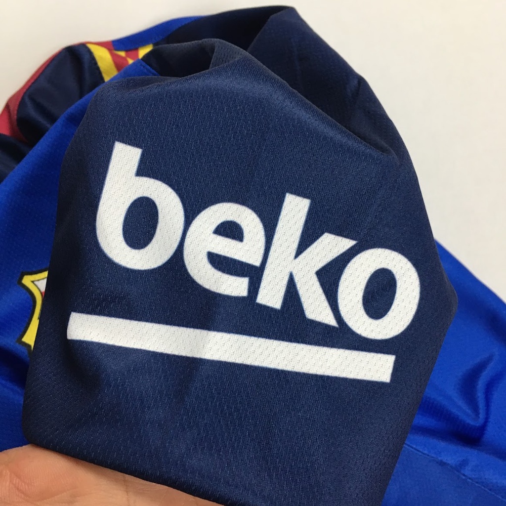 [HCM]Bộ quần áo CLB BARCA Đỏ Bích Navy CUSTORE giá rẻ