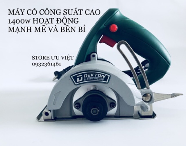 MÁY CẮT, CƯA GẠCH, ĐÁ, CỐP PHA 1400w  DEKTON MODEL: DK-110
