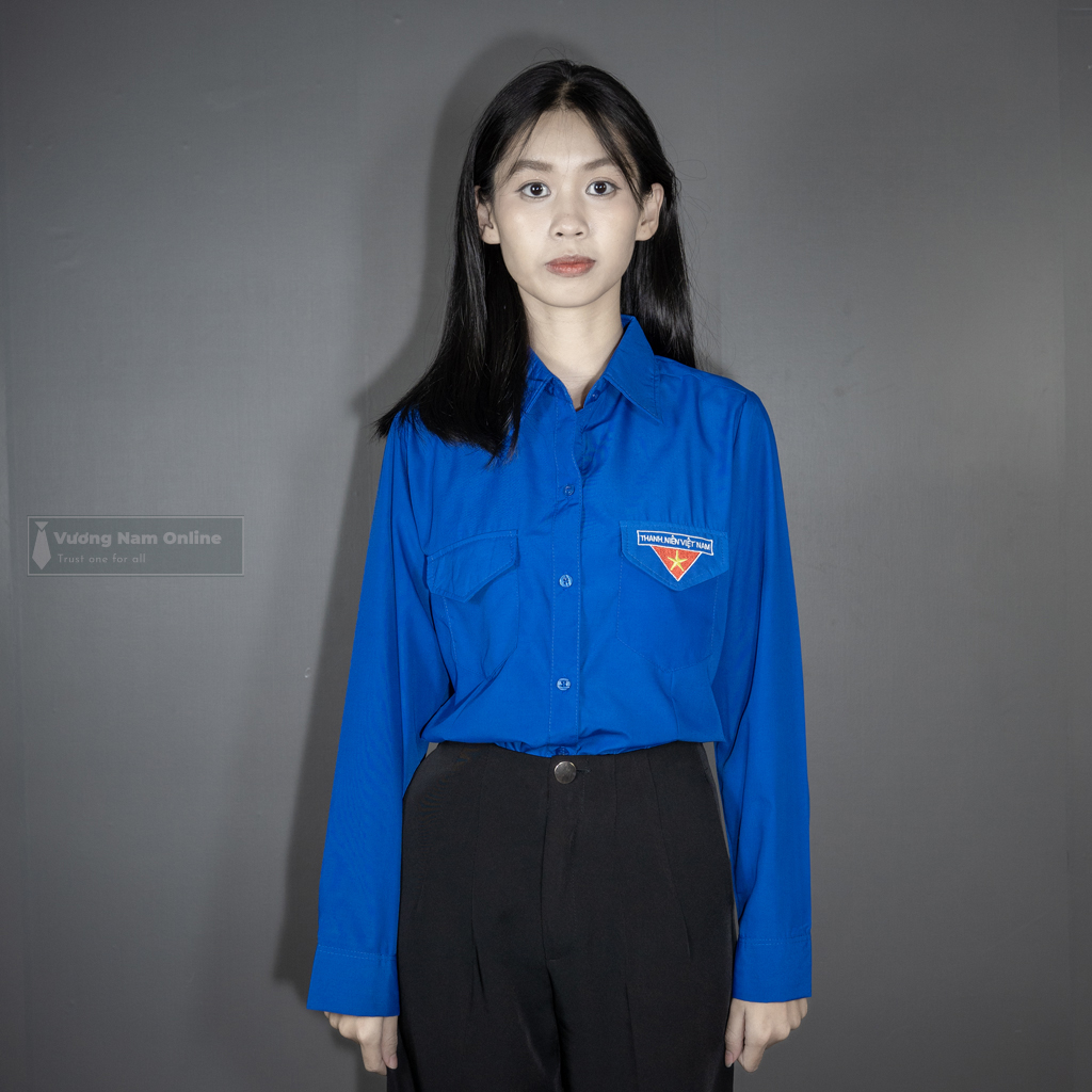 [Hoàn tiền 20%] Áo đoàn thanh niên việt nam hàng tiêu chuẩn cho cả nam và nữ có size lớn