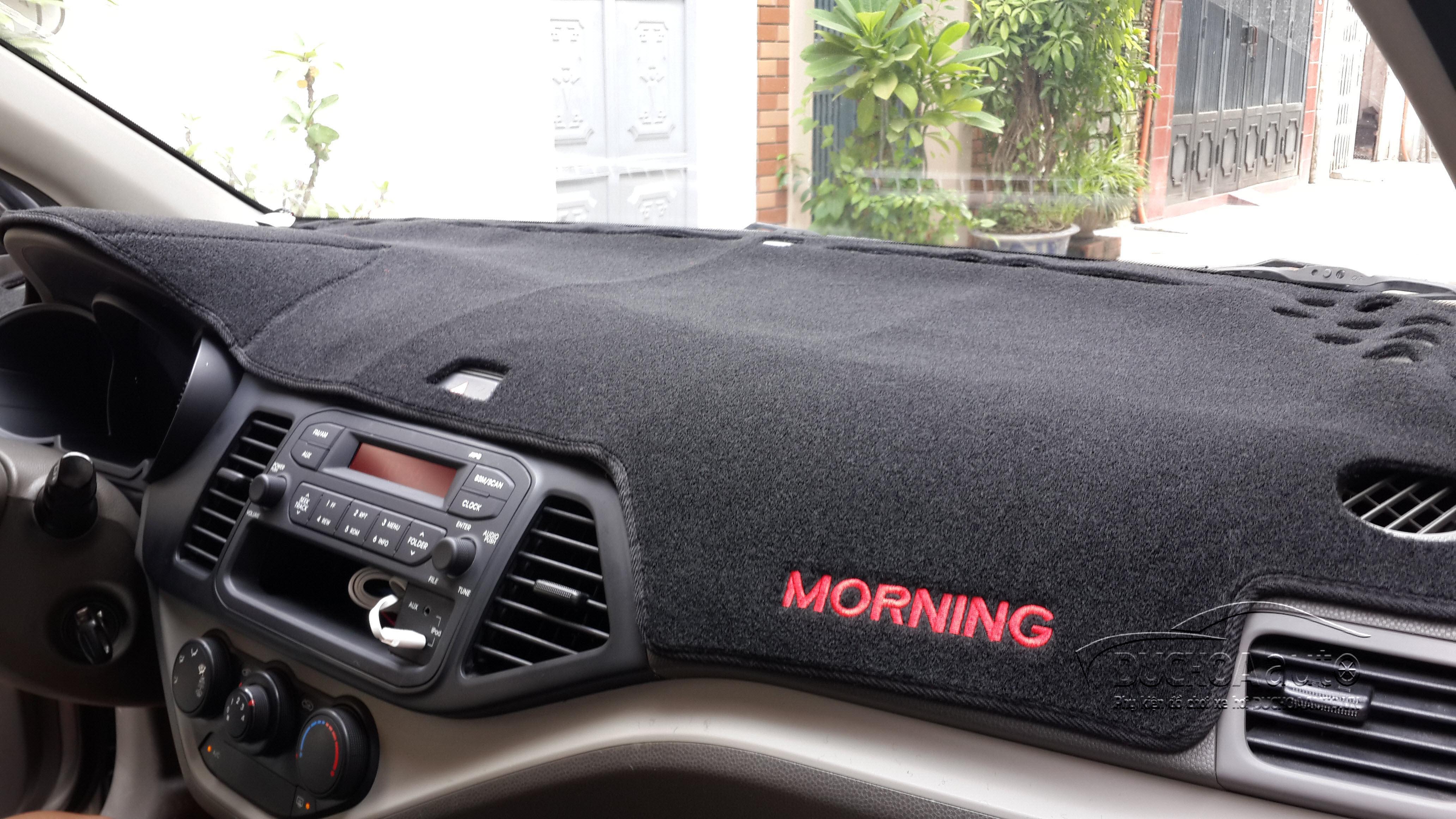 [Hỗ trợ lắp đặt khách Hà Nội] Taplo chống nắng xe Kia morning 2012-2019