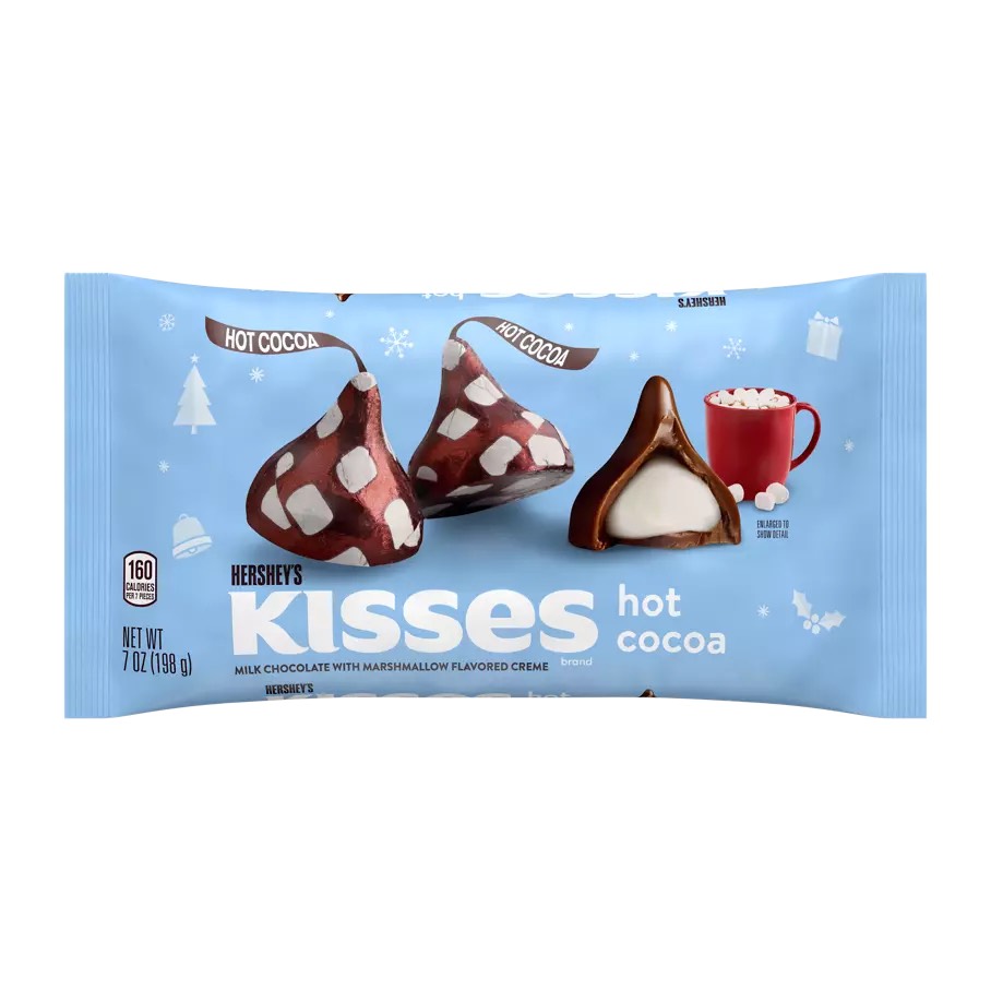 KẸO SOCOLA SỮA NHÂN KẸO MARSHMALLOW HERSHEY S KISSES Hot Cocoa Chocolate