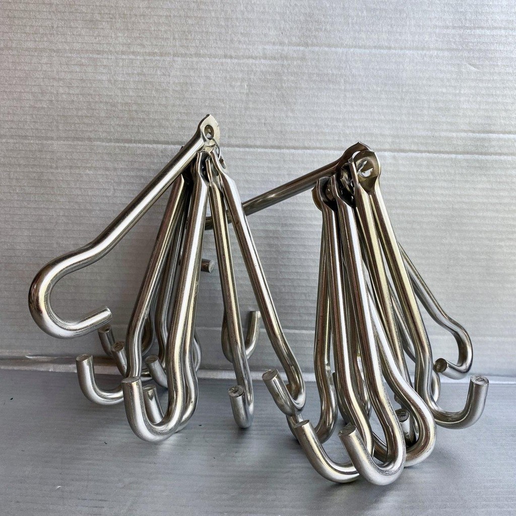 Móc treo quạt, treo đèn trần (bằng inox dài 20 cm - không gỉ ,móc không đế)