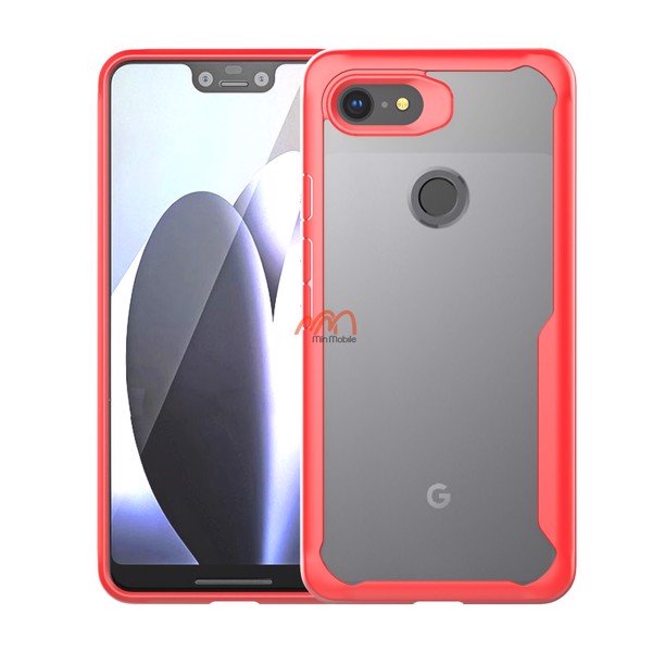 Ốp lưng kính viền cao su Google Pixel 3 / Pixel 3XL