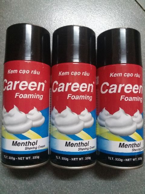 Kem bọt cạo râu Careen 333g