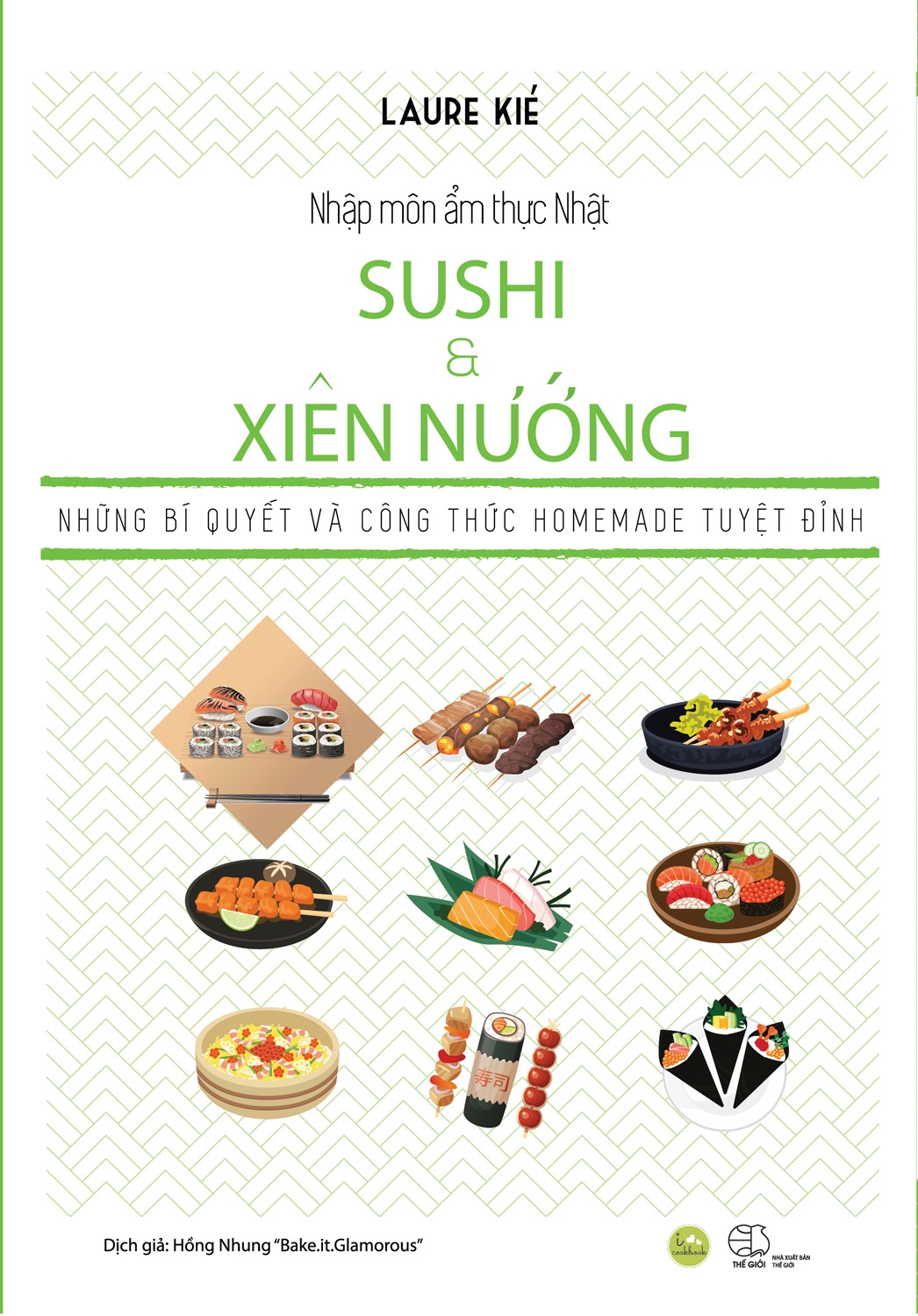 Fahasa - Nhập Môn Ẩm Thực Nhật - Sushi Và Xiên Nướng