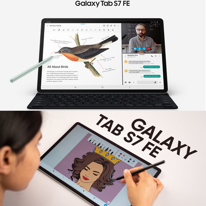 [Tặng bao da] Máy tính bảng Samsung Galaxy Tab S7 FE