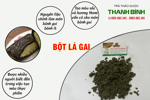 Bột Lá Gai 1KG - Hàng Công Ty Nguyên Chất