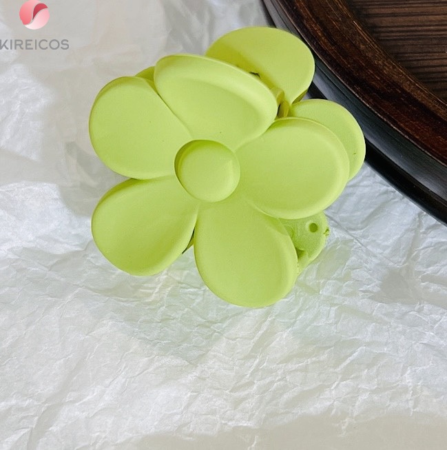 Gấp Tóc Kẹp Tóc Tông Xanh Chuối Ngọt Ngào Hot Trend Hàn Quốc - kireicos