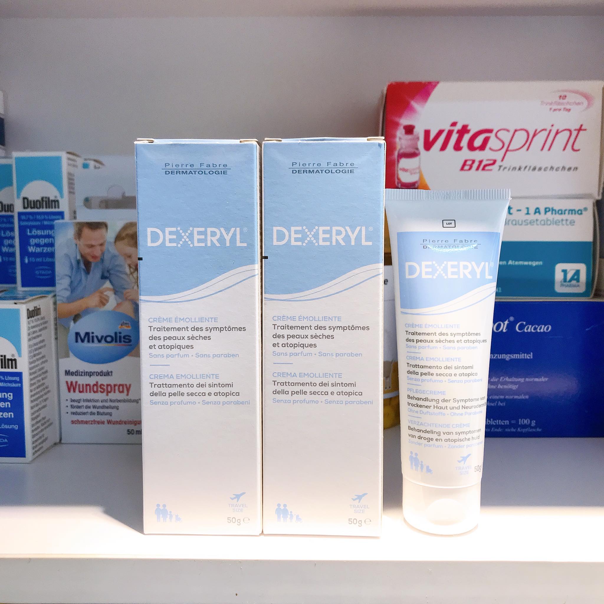 Kem Dưỡng Da Dexeryl chữa nẻ và chàm cho bé 50G Nội Địa Đức