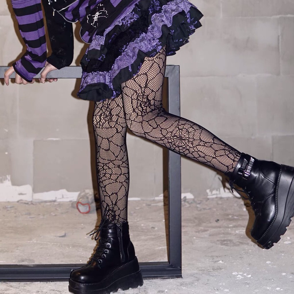 (FREESHIP - SẴN) GIÀY BOOTS HARAJUKU ROCK DARK - Giày Boots Đế Bánh Mì