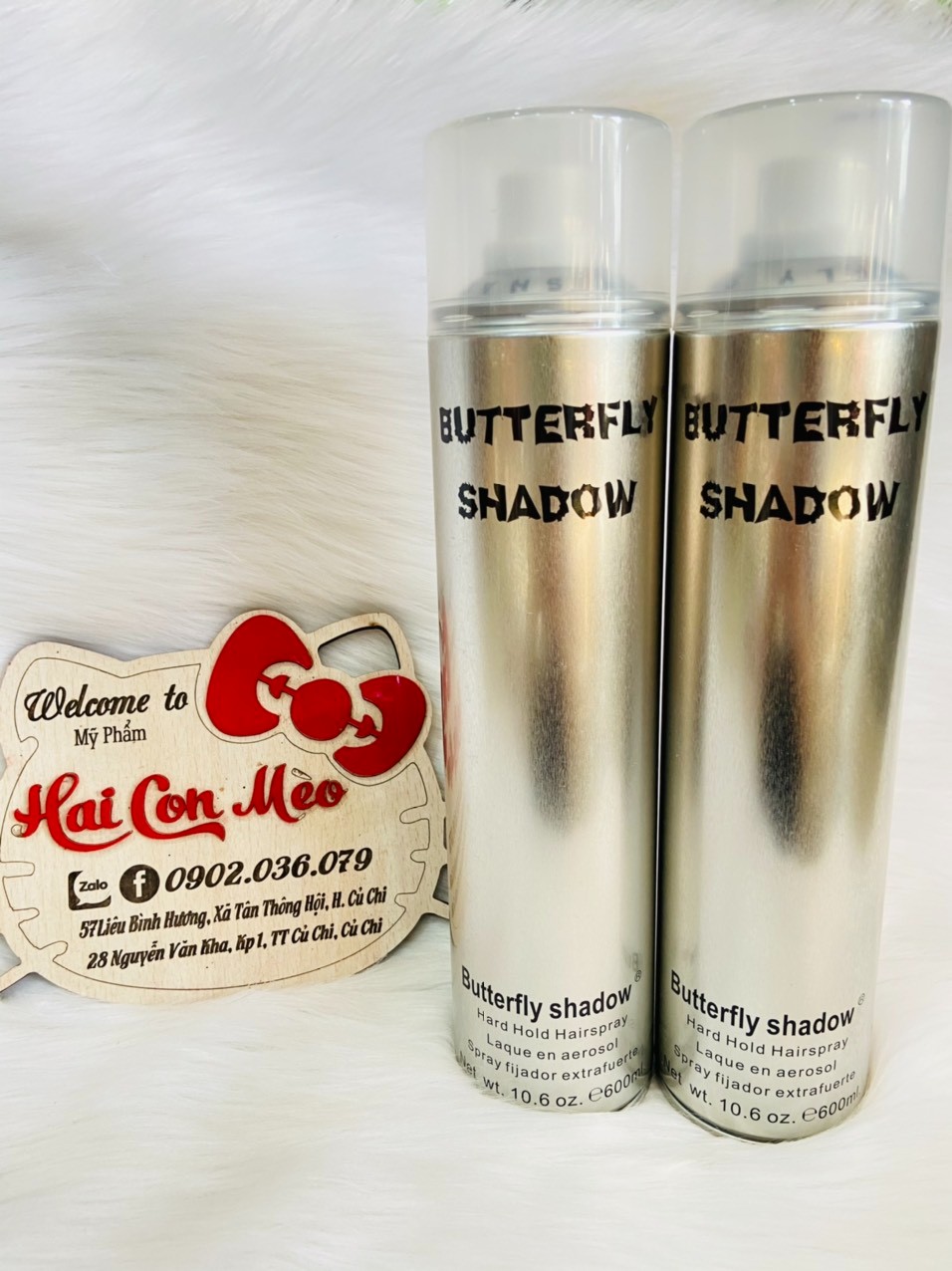 Gôm - keo xịt tóc butterfly shadow 600ml - 1015