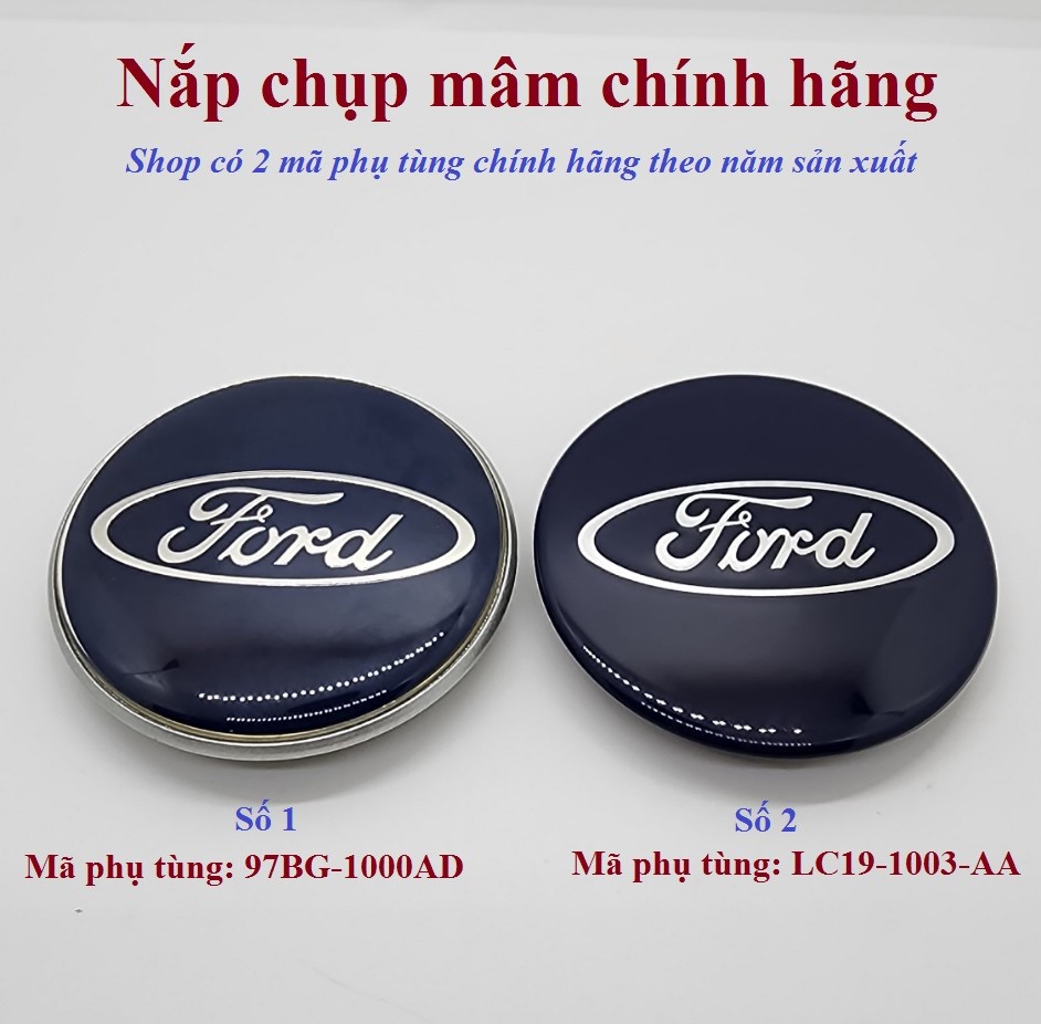 Nắp chụp mâm FORD TRANSIT Size: 69MM (Chụp Lazang Ford Transit 16 chỗ)